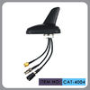 China Auto AM FM Gps External Antenna , Shark Fin Car Aerial RHCP Polarization factory