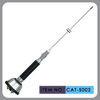 China Chrome Iron Bowl Side Mount Car Radio Antenna , Retractable Car Antenna 120 Inch Cable factory