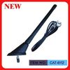 China ISO9001 Top Mounted AM FM Car Antenna Spring Mast 7&quot; Black Plastic For Car factory