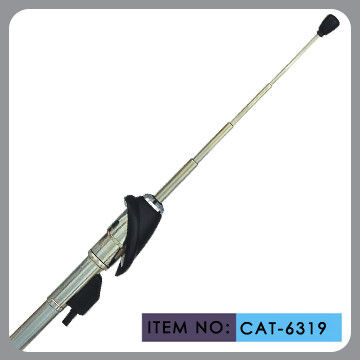 1M 4 section am fm car antenna ,stainless steel mast for the pickup