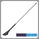 top mounted am/fm car antenna , glass fiber mast black plastic for all car supplier