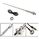 3 Section Retractable Car Radio Antenna For 1.1m Stainless Steel Mast supplier