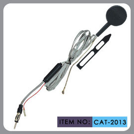Electronic Car Windscreen Antenna Round Black Shell Plastic Material